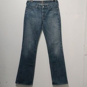 7 for all mankind Women's Boy cut jeans size W-29